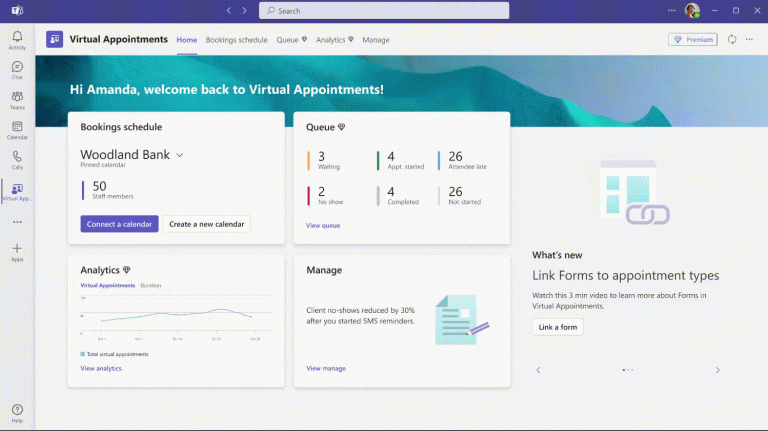 Streamline appointment management in Microsoft Teams Premium