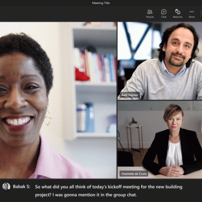 Live translation for captions in Microsoft Teams Premium