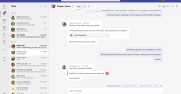 Suggested replies in group chat in Microsoft Teams