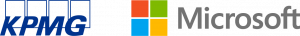 Logotipos de KPMG y Microsoft