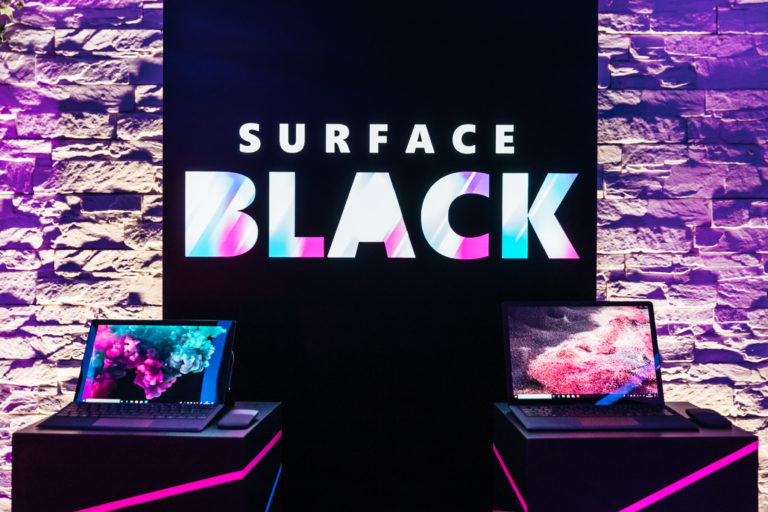 Surface devices Back to Black