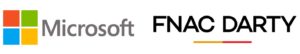 Logo Microsoft et Fnac Darty