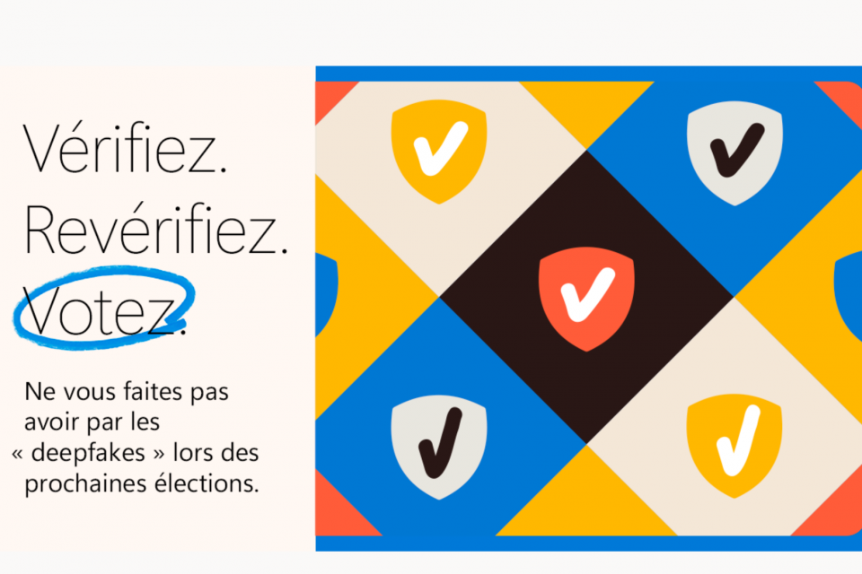 Microsoft s’engage dans la préservation de la sincérité des élections législatives en France