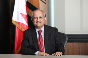 A picture of Dr. Ebrahim Mohammed Janahi, Chief Executive of Tamkeen