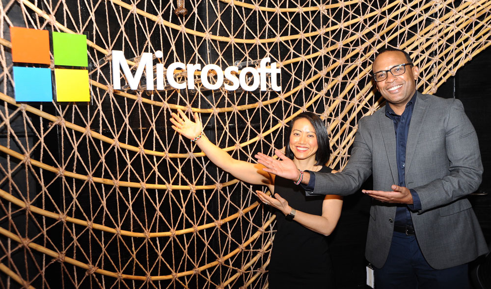 Corporate Vice President of the Identity and Network Access engineering team at Microsoft, and executive sponsor of the Africa Development Center, Joy Chik and Managing Director of ADC Jack Ngare