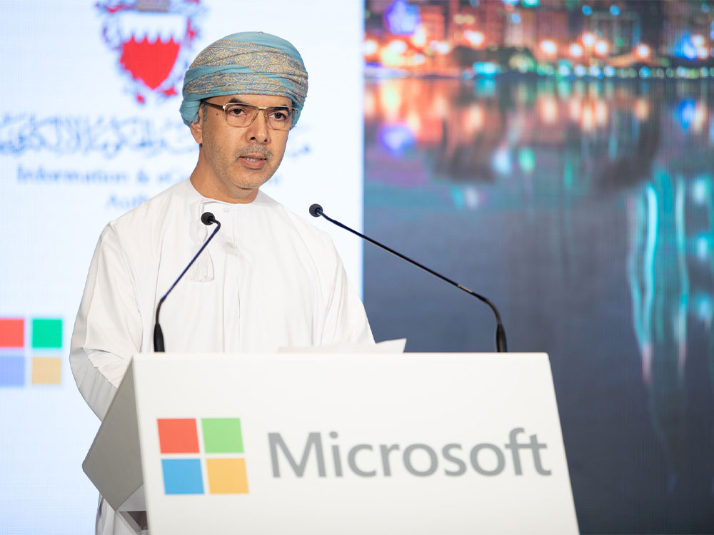 Sheikh Saif bin Hilal Al Hosani, General Manager of Microsoft Bahrain and Oman