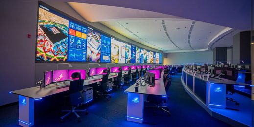 The state-of-the-art Aspire Command and Control Center, located in the Aspire Zone Campus