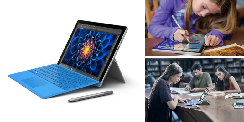 Köp Surface Pro 4 som tjänst för skola - från 285 kr per månad och enhet