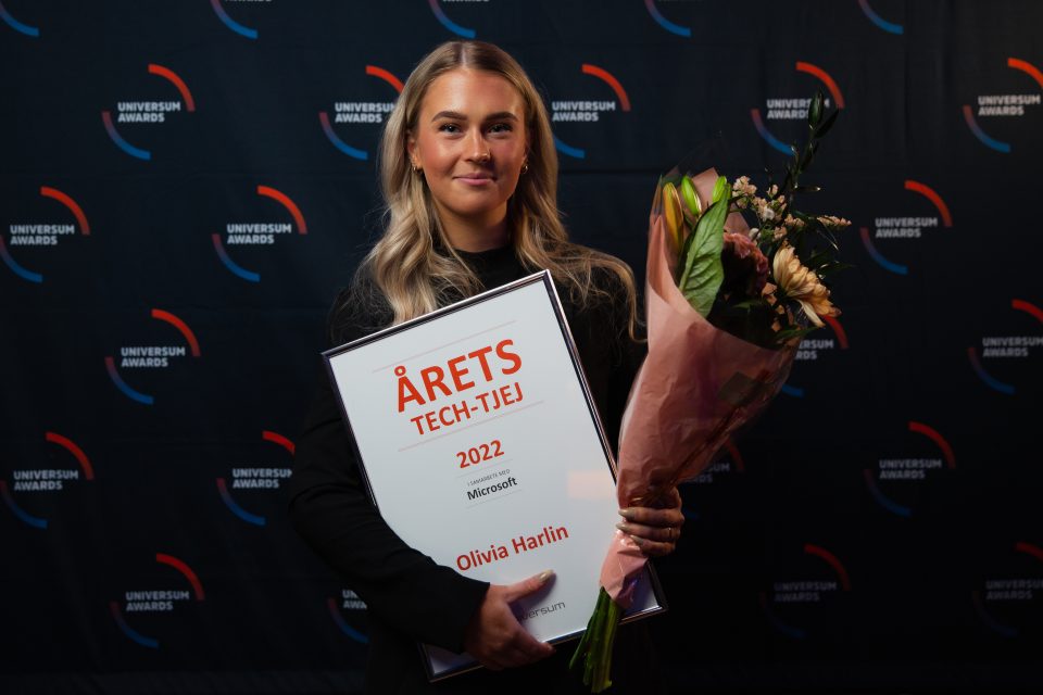 Olivia Harlin är Årets tech-tjej 2022