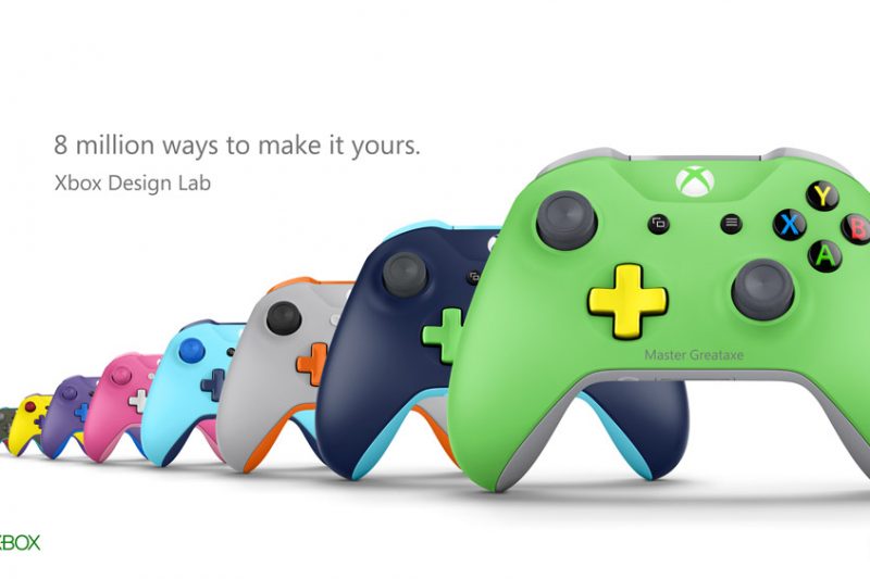 Xbox Design Lab gives you eight million ways to design your own controller