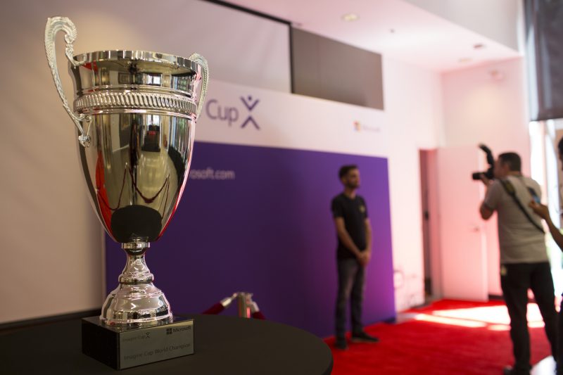 The Imagine Cup World Championship trophy is waiting to be claimed by one of 54 student developer teams that have traveled to Seattle to participate in Microsoft’s global student technology competition.