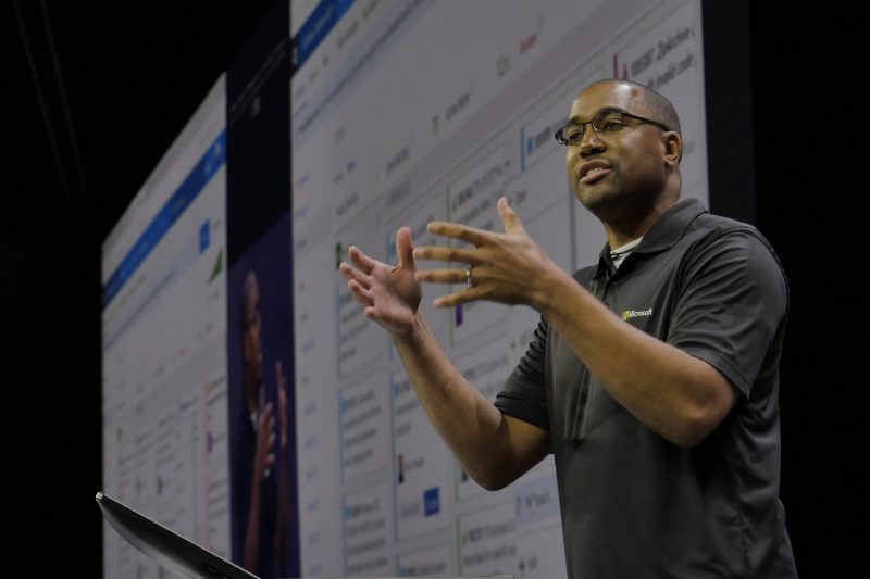 Donovan Brown, principal cloud developer advocate, Microsoft at Microsoft Ignite 2017