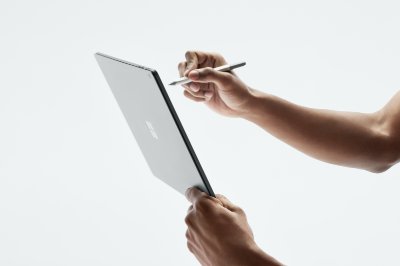 Surface Book 2 13-inch in Tablet Mode.