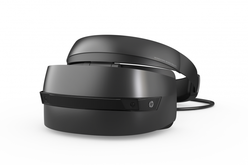 The HP Windows Mixed Reality headset is designed to deliver cutting-edge visual quality and superb comfort for consumers to immerse themselves in mixed reality.