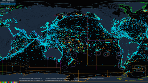 satellite data map