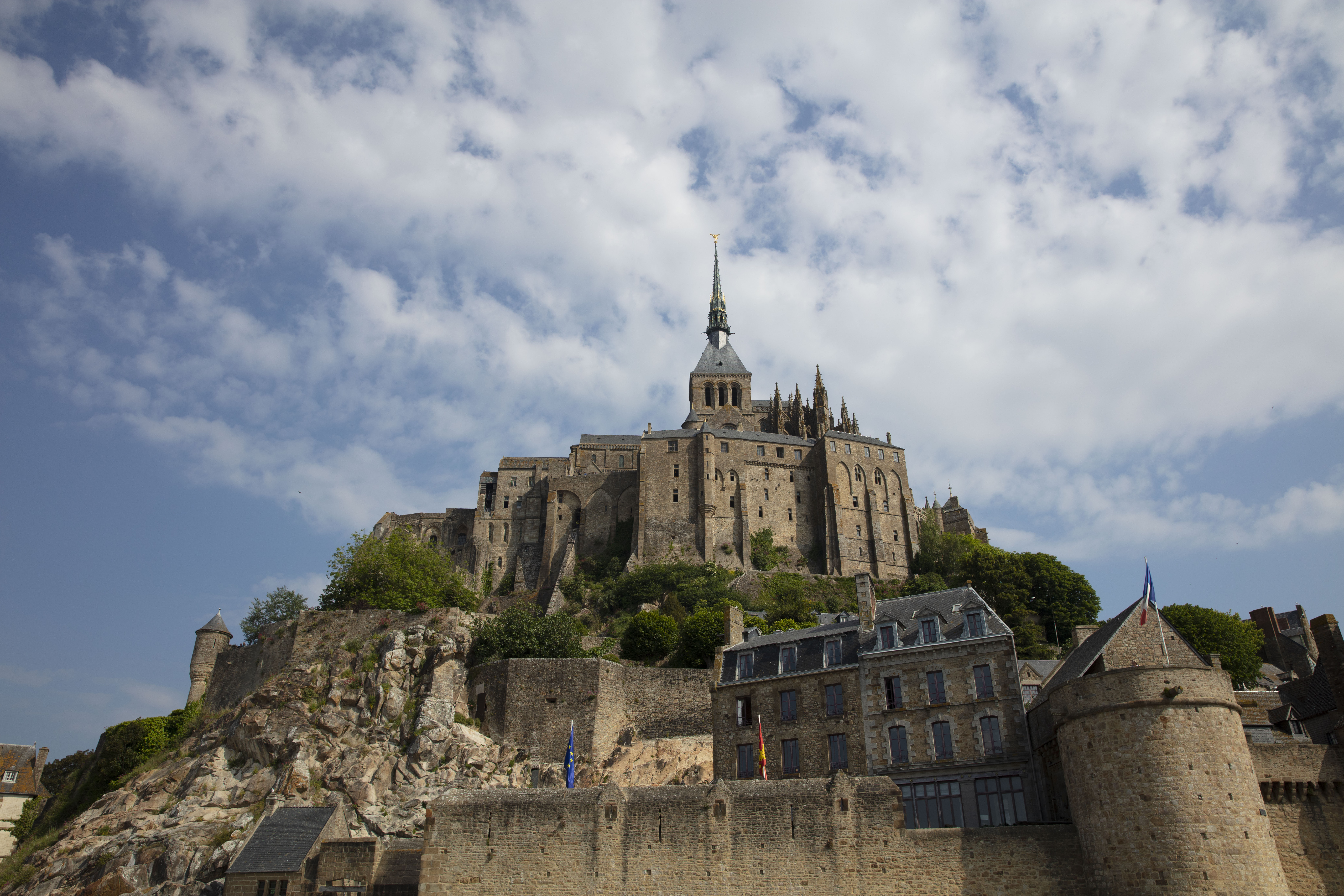 a view of Mont St Michel