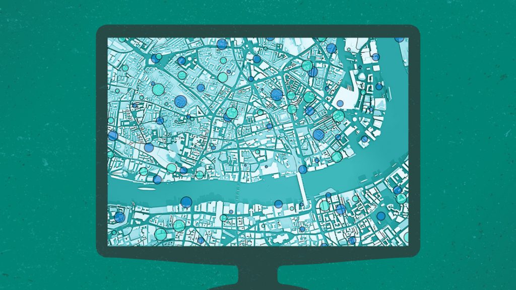 Covid map of london