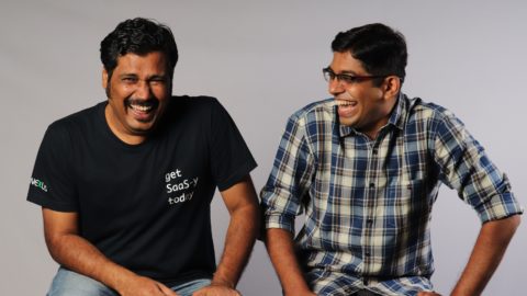 Amit Mishra and Sujit Karpe, founders of iMocha