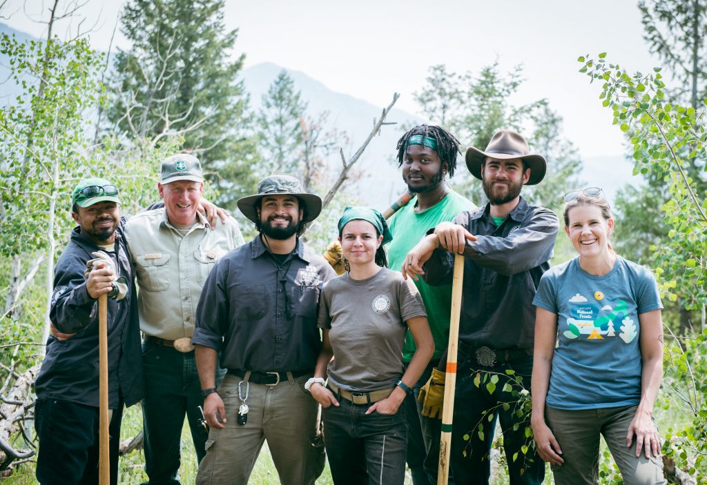 A group of National Forest Foundation employees.