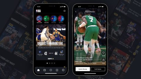 The NBA's new immersive app.