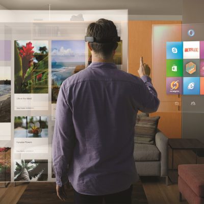 Microsoft HoloLens Mixed World Living Room