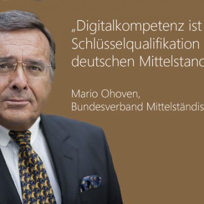 Mario Ohoven, Präsident Bundesverband mittelständische Wirtschaft
