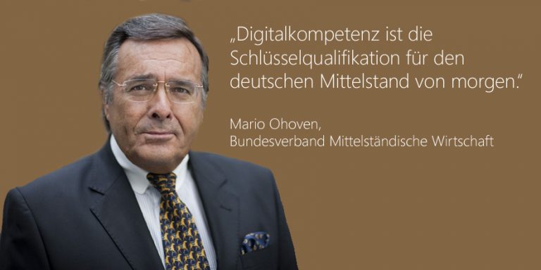 Mario Ohoven, Präsident Bundesverband mittelständische Wirtschaft