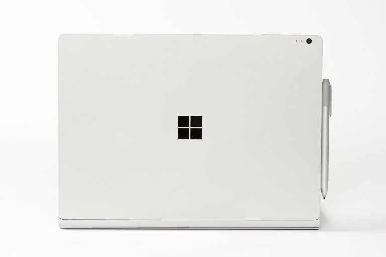 Surface Book: Ansicht der Rückseite