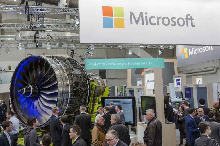 Hannover Messe 2015: Microsoft Stand