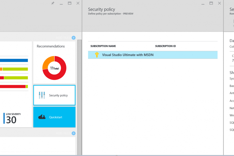 Azure Security Policy