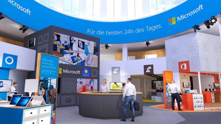 Microsoft auf der IFA 2016