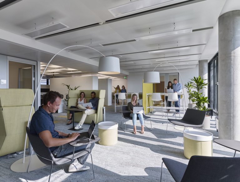 Unternehmenszentrale in Schwabing – Converse Workspace