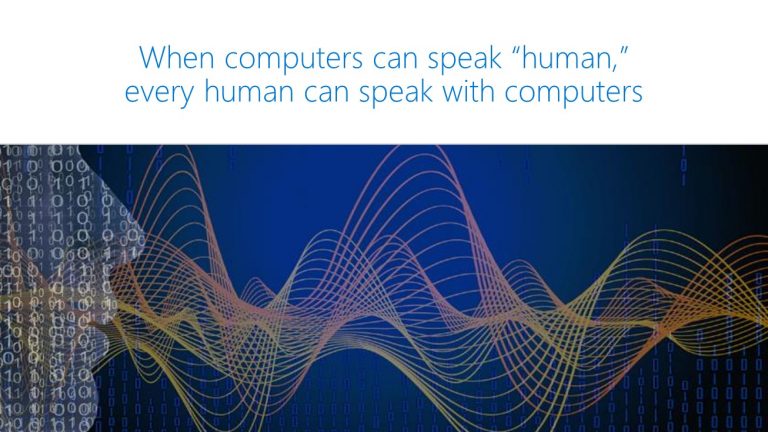 When computers can speak