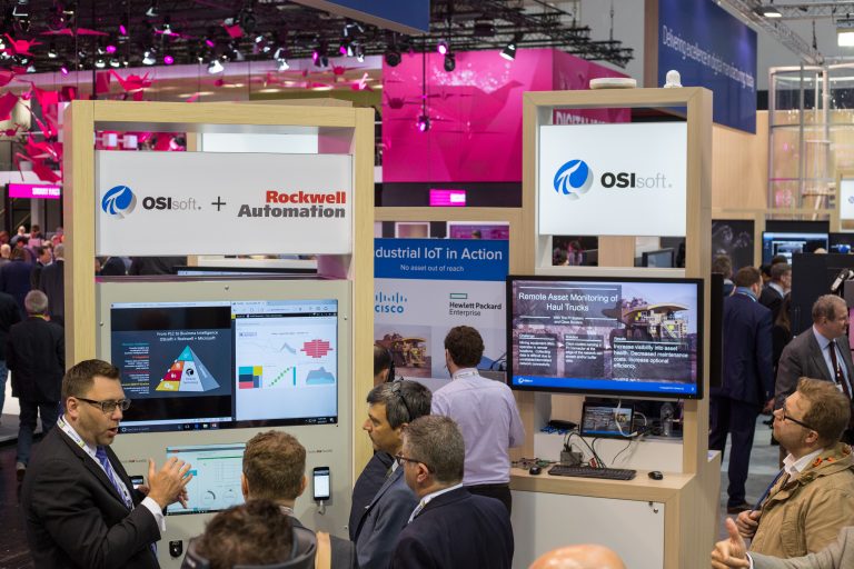 Hannover Messe 2017: Microsoft Stand (OSIsoft)