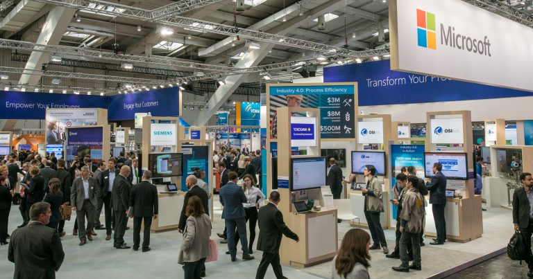 Hannover Messe 2017: Microsoft-Stand
