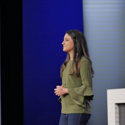 Raanah Amjadi, marketing manager of Microsoft Teams, at Build 2018 (Quelle Microsoft)