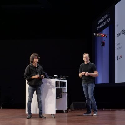 DJI drone demo at Build 2018 (Quelle Microsoft)