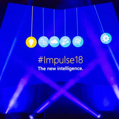 Microsoft #Impulse18 The new intelligence.
