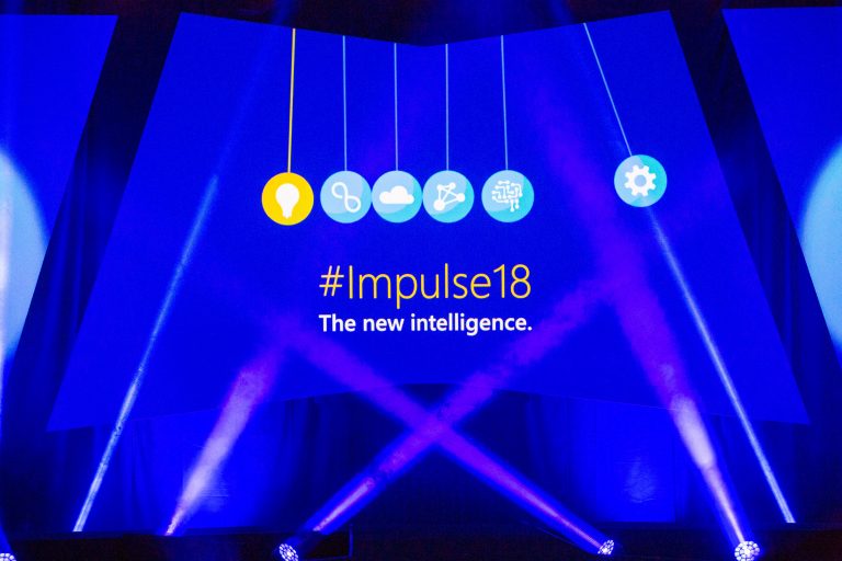 Microsoft #Impulse18 The new intelligence.