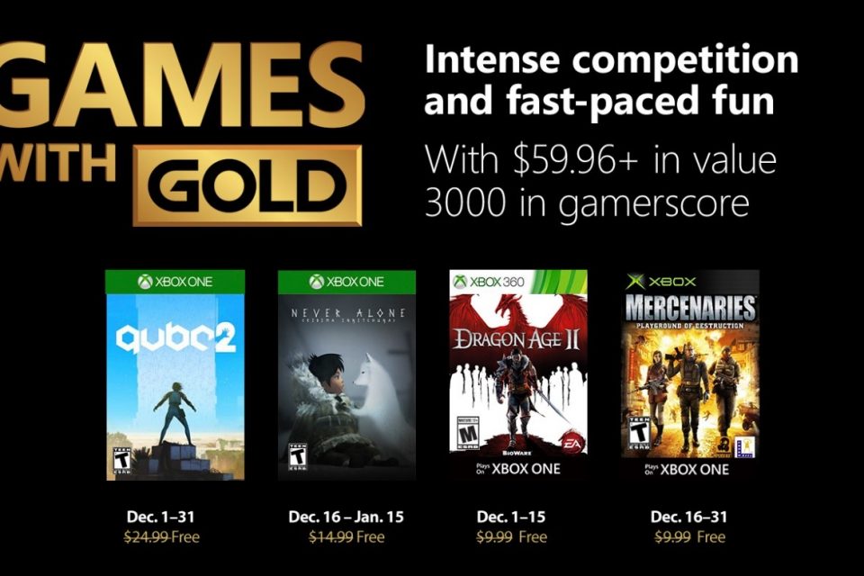 Games With Gold Dezember