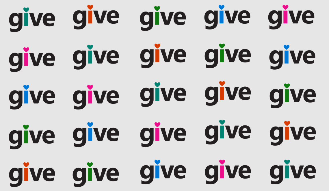 The pciture shows the logo of the Microsoft Global Giving Campaign