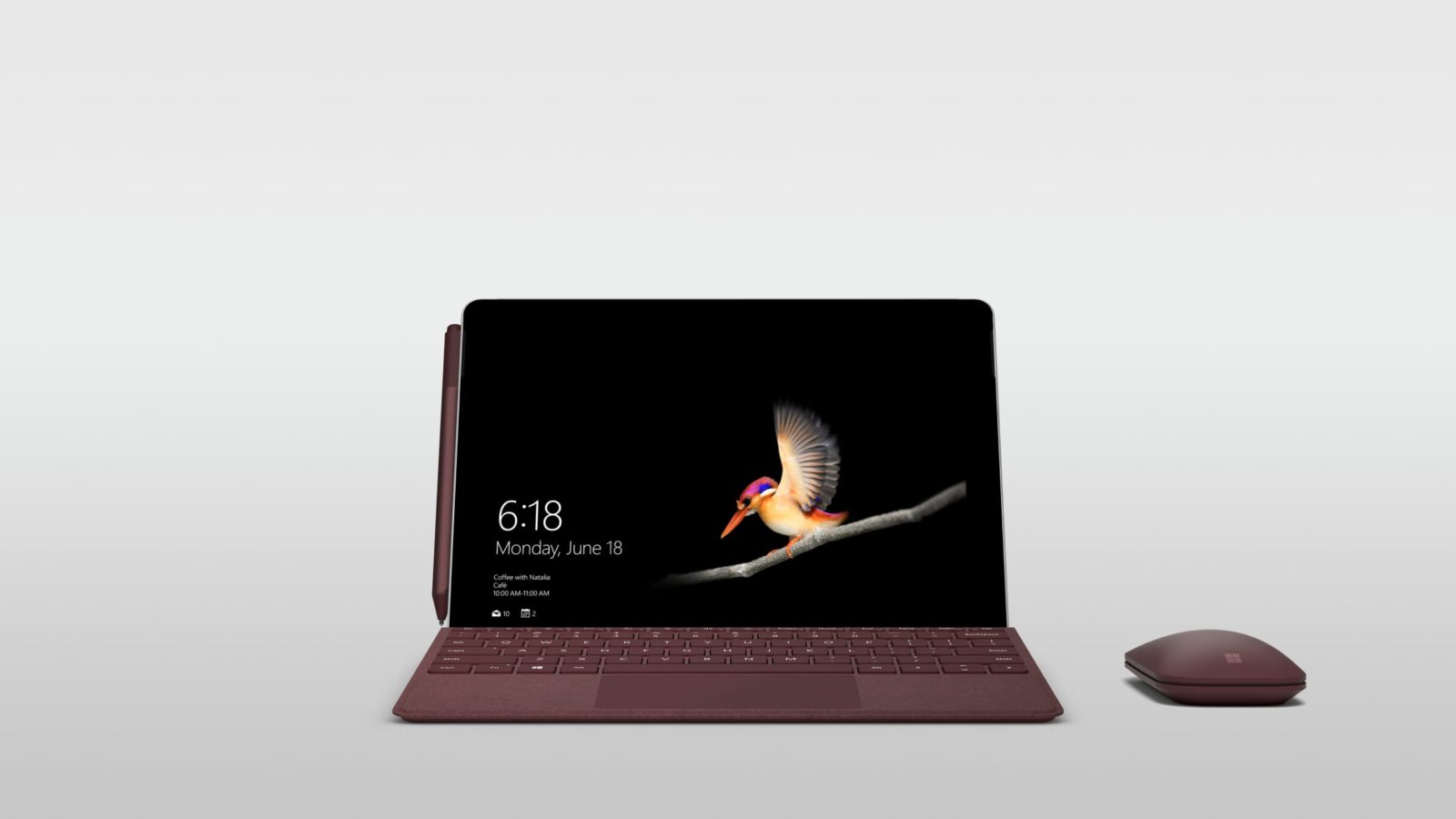 Das Foto zeigt das neue Surface Go.