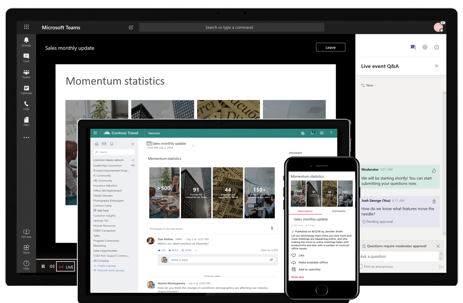 Live-Events in Microsoft 365