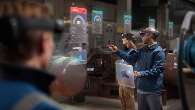 Microsoft zeigt auf der Hannover Messe 2019 Microsoft HoloLens 2