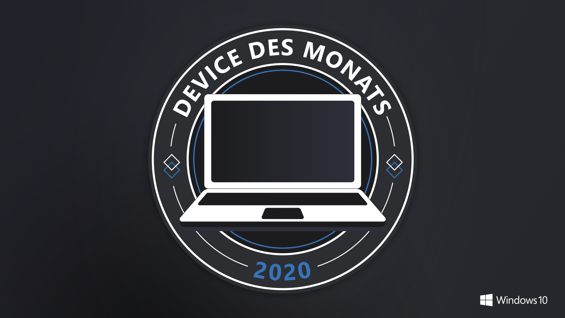 Das Bild zeigt das Logo für Device des Monats