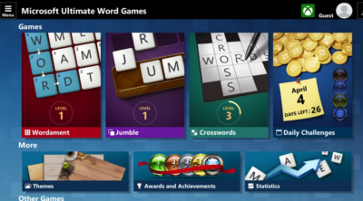 Screenshot von Word Games