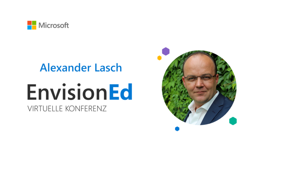 Alexander Lasch, Sprecher der virtuellen Microsoft Bildungskonferenz EnvisionEd