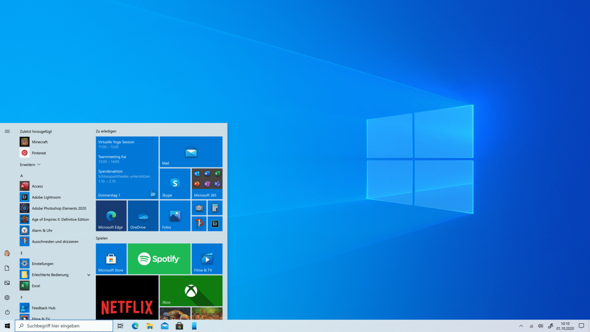 Screenshot Windows Desktop