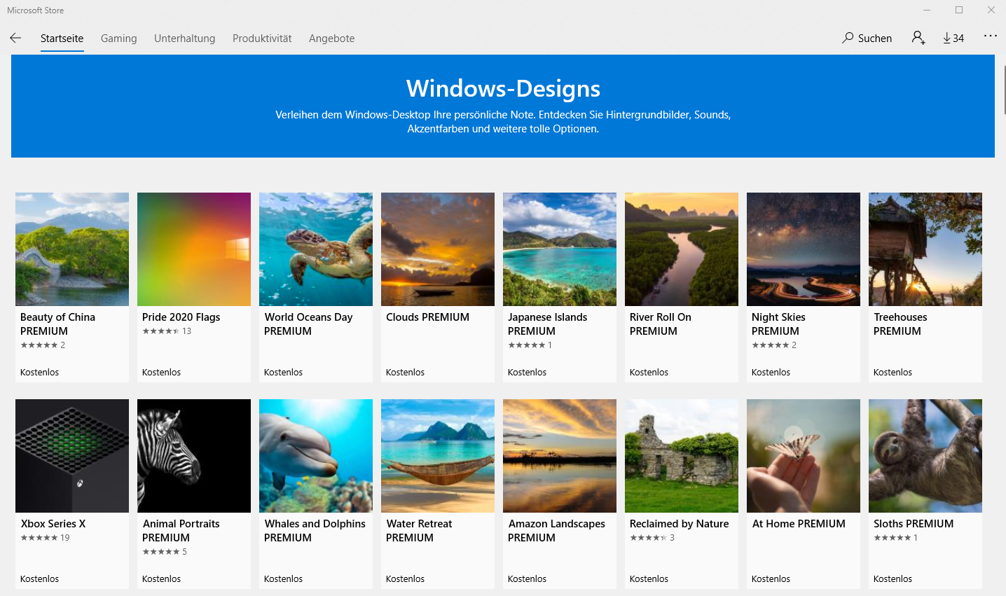 Windows Screenshot Designs