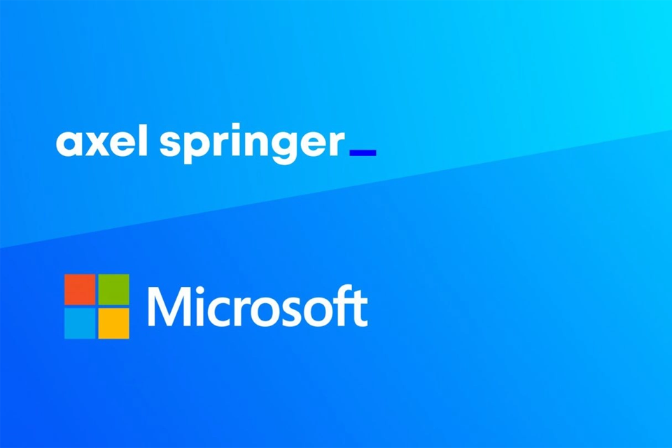 Axel Springer und Microsoft erweitern Partnerschaft